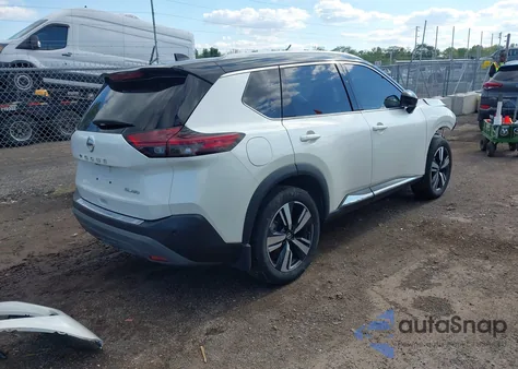 2021 Nissan Rogue Sl Intelligent Awd from USA, damaged, VIN 5N1AT3CB4MC757719